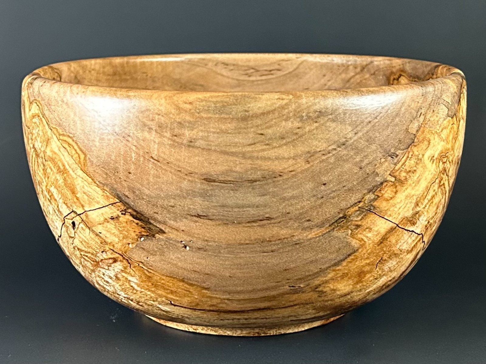Figured deep bowl. Additional photograph, view 2.