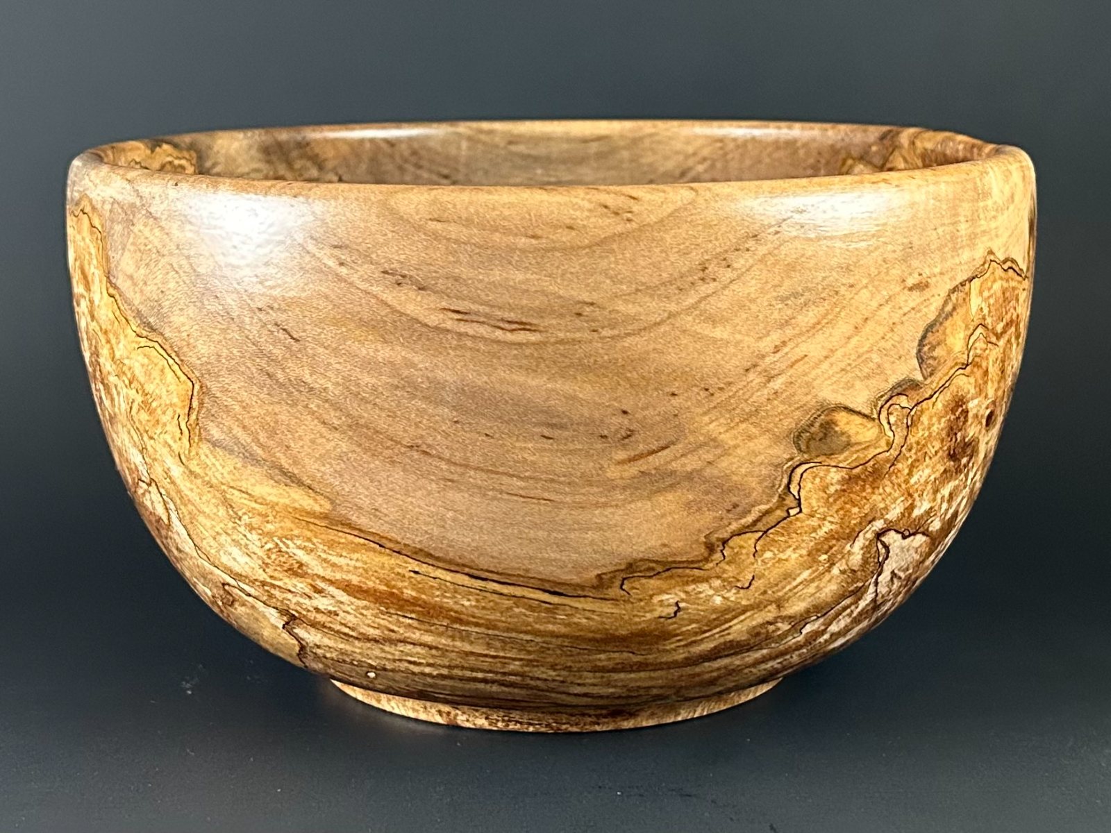 Figured deep bowl. Additional photograph, view 4.